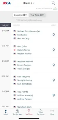 US Open android App screenshot 0