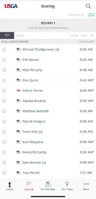 US Open android App screenshot 1